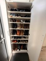 Grote schoenenkast wit 201x75x38, Huis en Inrichting, Kasten | Schoenenkasten, Ophalen, Zo goed als nieuw