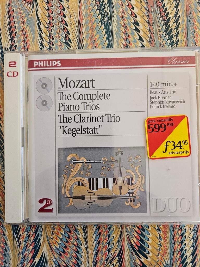 Mozart: The Complete Piano Trios & Clarinet Trio (2CD), Boxset, Ophalen of Verzenden, Classicisme, Kamermuziek