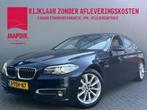 BMW 5 Serie BWJ 2014 520i Last Minute 184 PK Edition AUTOMAA, Auto's, Automaat, Gebruikt, 4 cilinders, Blauw