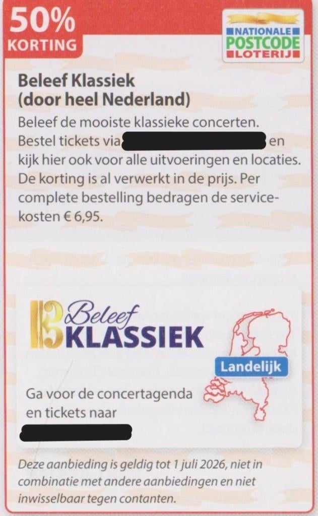 Beleef Klassiek (door heel Nederland). Beleef meesterwerken., Tickets en Kaartjes, Drie personen of meer, Mei