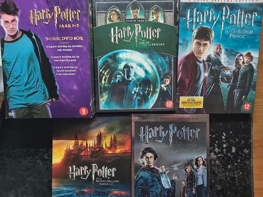 Harry potter dvd s, Vanaf 12 jaar, Ophalen of Verzenden, Zo goed als nieuw, Science Fiction en Fantasy