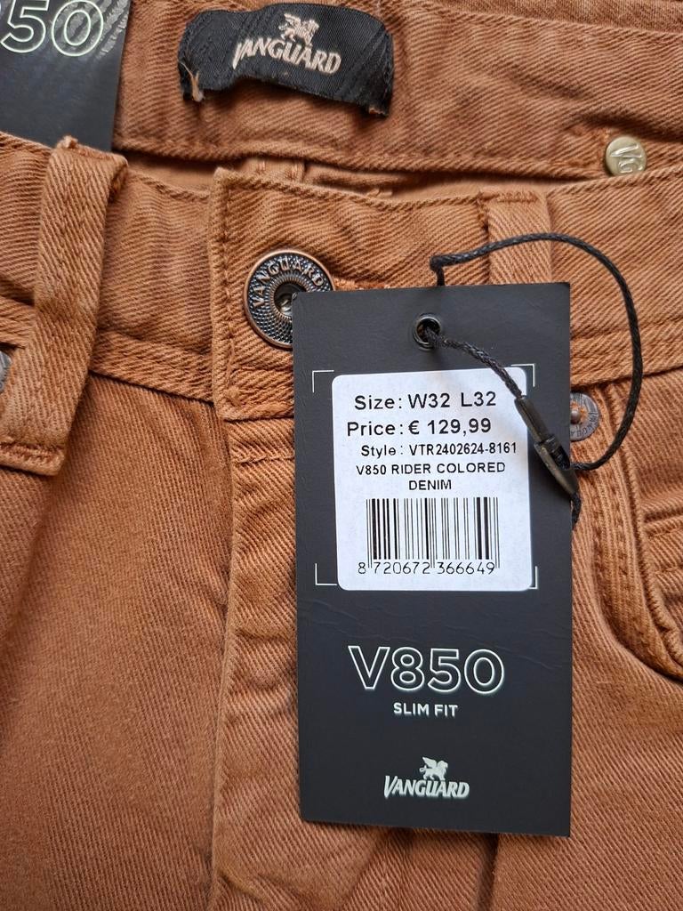 VANGUARD V850 Rider slimfit jeans W32 L32, Overige kleuren, Nieuw, W32 (confectie 46) of kleiner, Ophalen of Verzenden