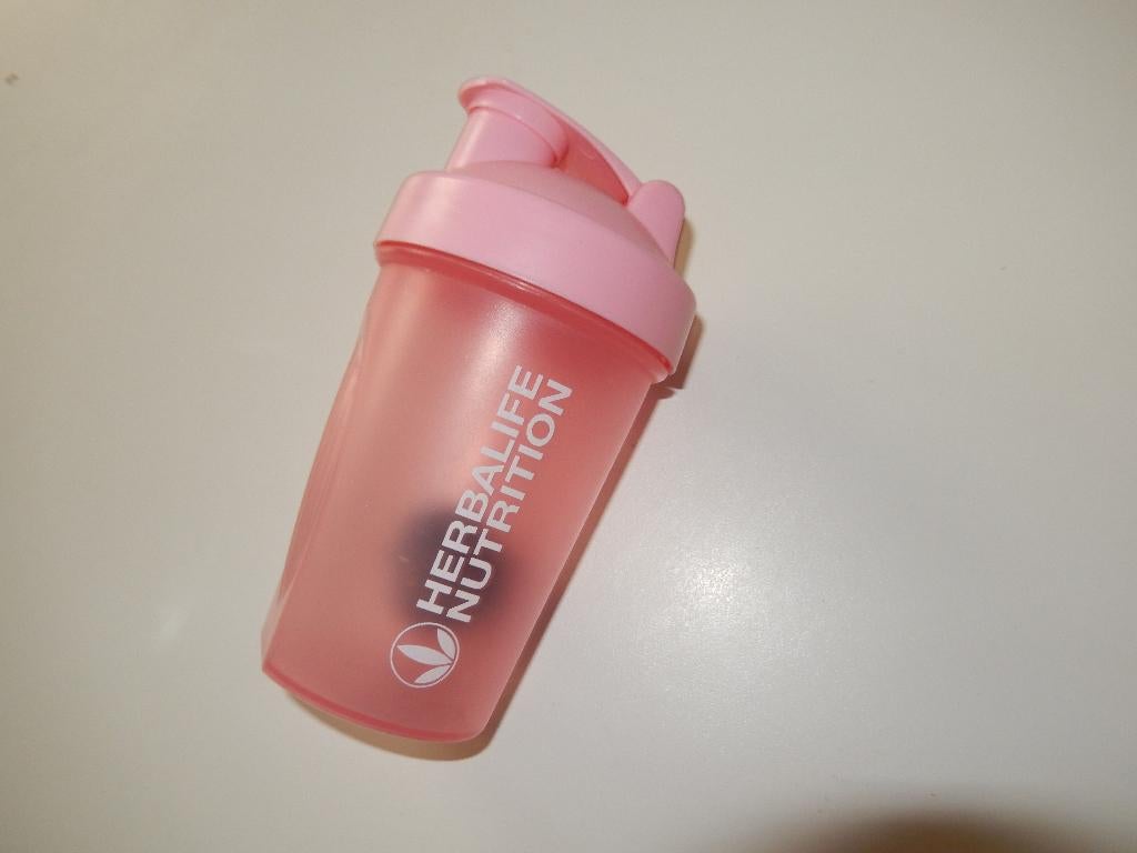 Roze shake beker (zgan), Ophalen, Zo goed als nieuw