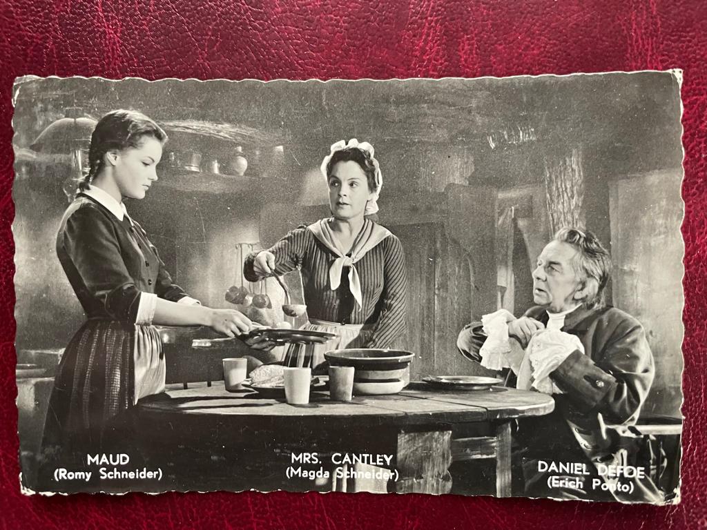 ansichtkaart / kaart van Romy Schneider, Magda Schneider., Verzamelen, Verzenden, 1940 tot 1960, Sterren en Beroemdheden