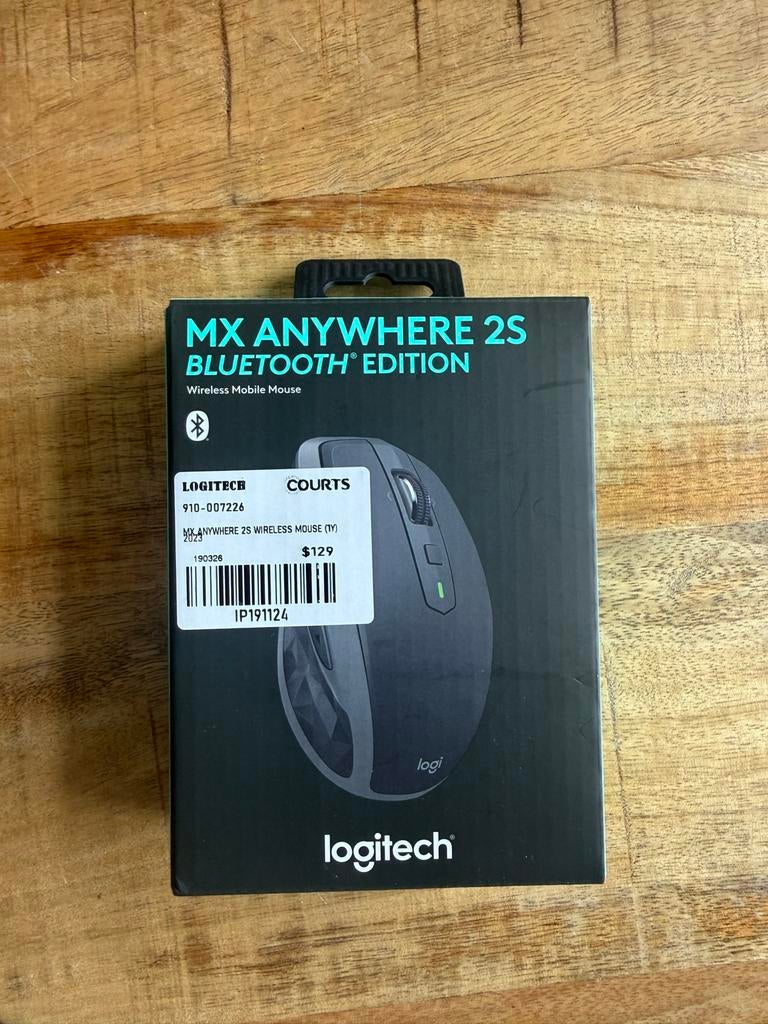 Logitech MX Anywhere 2S Bluetooth Edition, Computers en Software, Muizen, Ophalen, Nieuw, Draadloos, Muis
