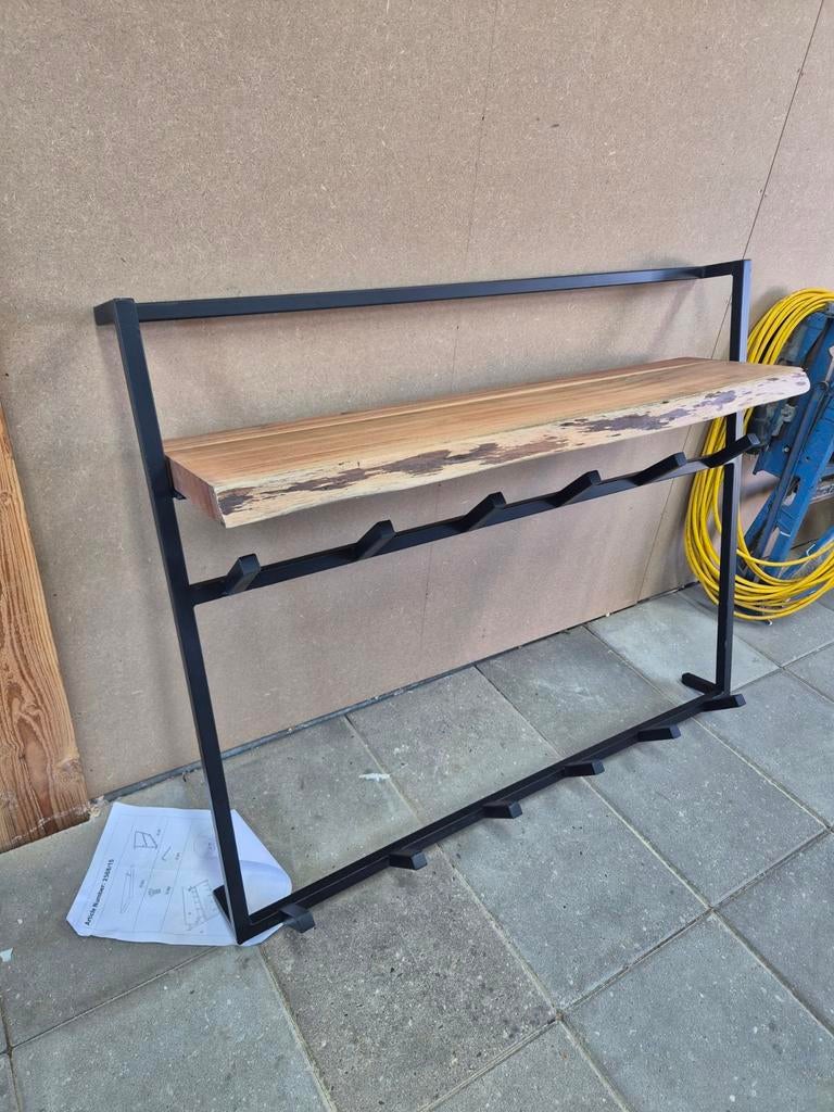 Industriële kapstok, Huis en Inrichting, Woonaccessoires | Kapstokken, Zo goed als nieuw, Minder dan 100 cm, Metaal, Ophalen