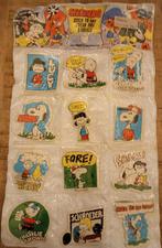 Vintage map met 144 stickers, Ophalen of Verzenden