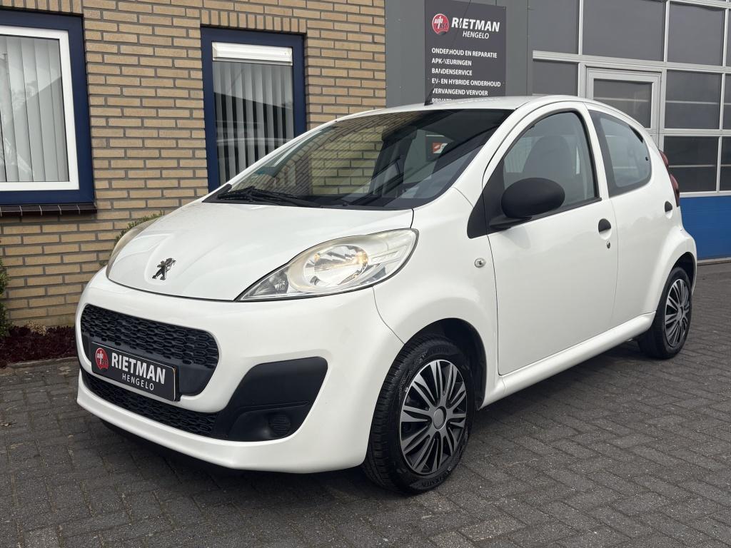 Peugeot 107 1.0 Access Accent BTW-AIRCO-12MND MOBILITEIDS GA, Euro 5, Gebruikt, 4 stoelen, Origineel Nederlands