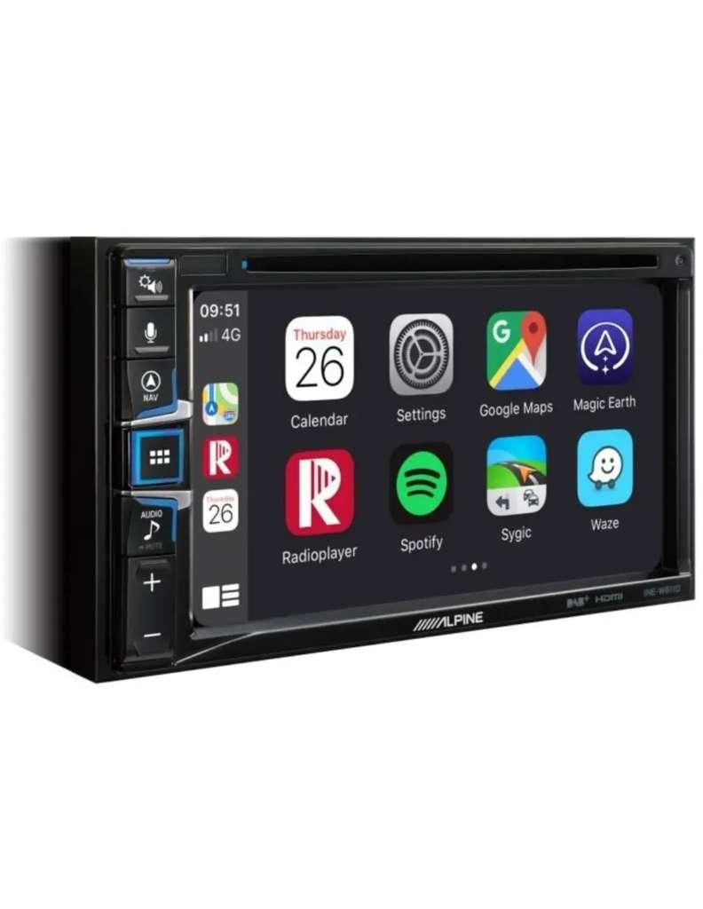 Alpine INE-W611 Radio met HDMI, DAB+, Carplay en Android, Auto diversen, Ophalen of Verzenden, Nieuw