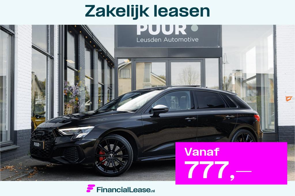 Audi S3 2.0 TFSI Sportback Quattro Origineel NL - Pano - B&O, Automaat, S3, Gebruikt, 4 cilinders