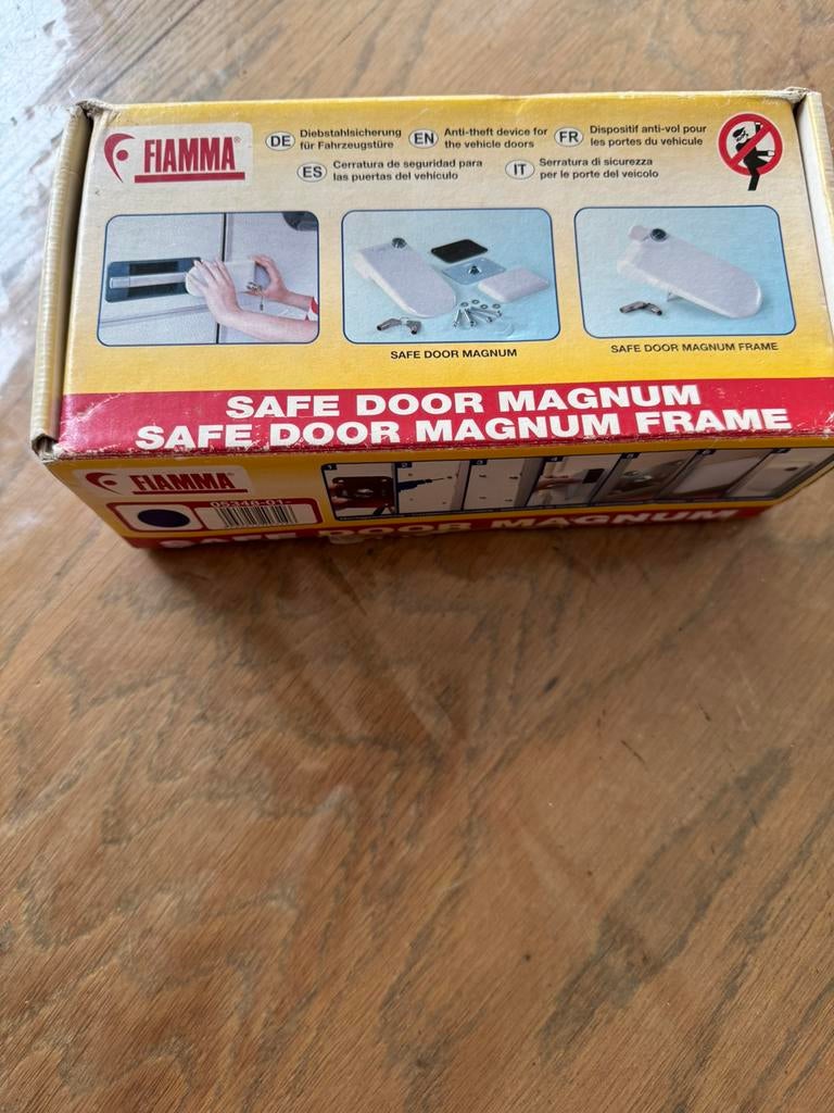 Flamma safedoor slot nieuw voor camper of caravan, Ophalen of Verzenden, Nieuw