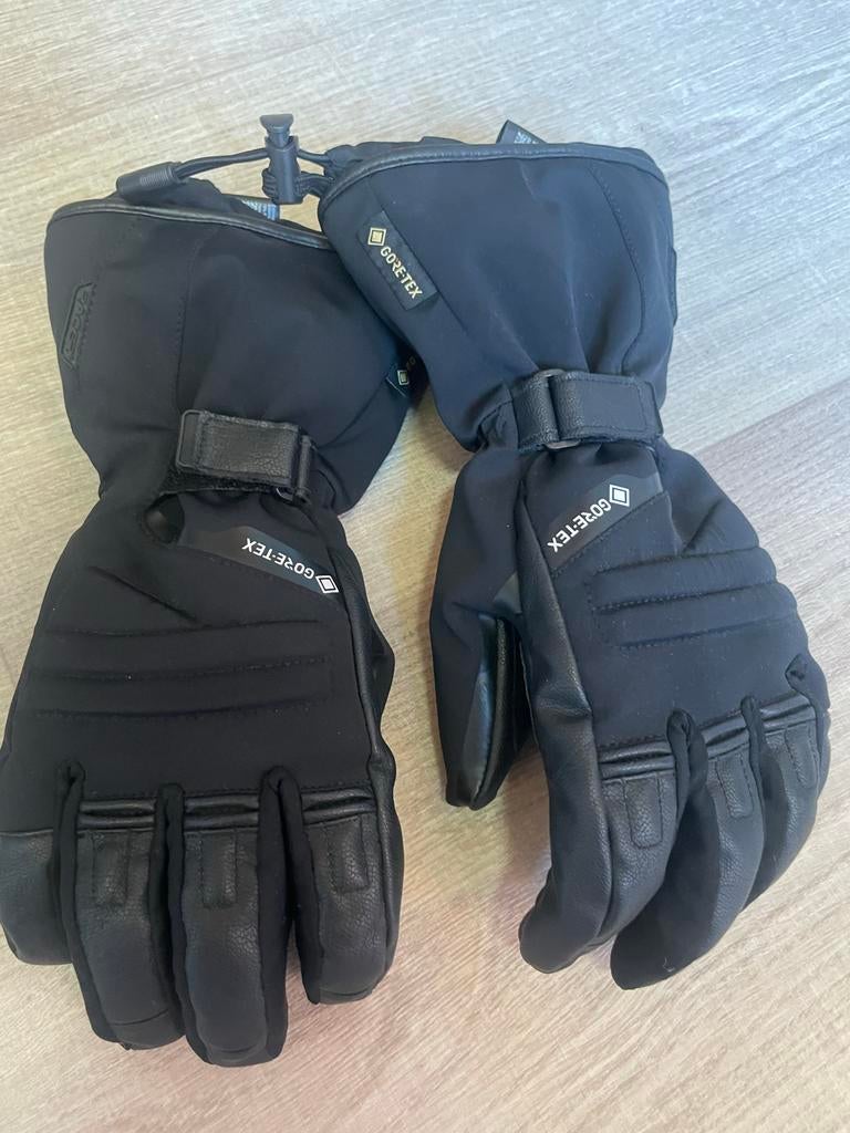 Zwarte Racer Victory2 GTX motorhandschoenen, maat S, Ophalen, Tweedehands, Dames, Handschoenen