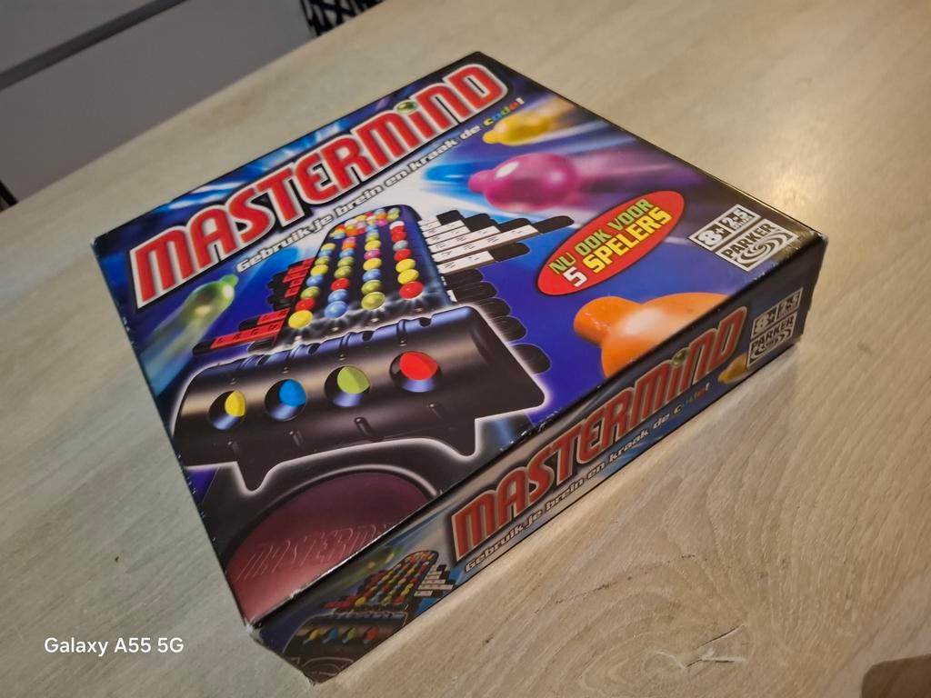 Mastermind Bordspel - Kraak de code! Voor 2-5 spelers, Parker, Ophalen of Verzenden, Zo goed als nieuw, Consumercare@hasbro.co.uk