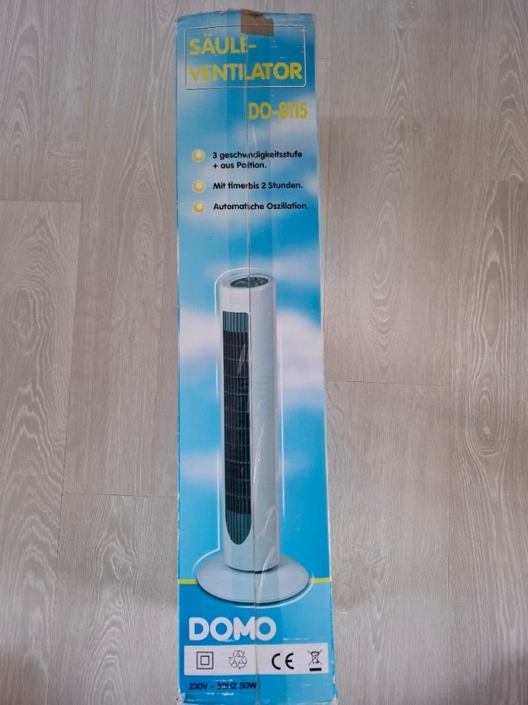 Kolom Ventilator Domo - 8115, Witgoed en Apparatuur, Ventilatoren, Ophalen, Zo goed als nieuw, Torenventilator