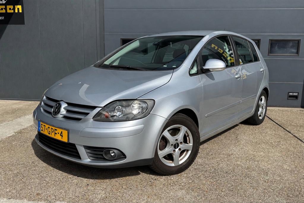 Volkswagen Golf Plus 1.4 TSI 90KW 2008 Grijs Airco Automaat, Auto's, Volkswagen, Zwart, 4 cilinders, 122 pk, Origineel Nederlands