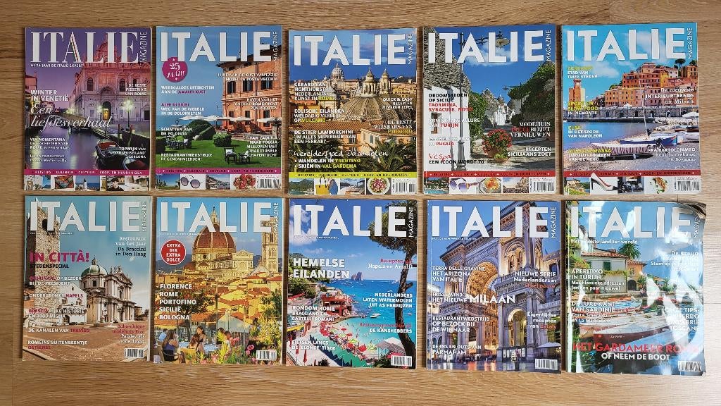 Italië Magazine, Ophalen of Verzenden, Gelezen, Europa