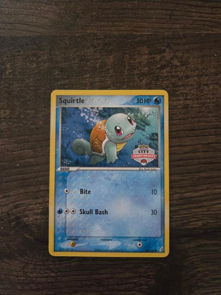 Squirtle (2006) - City Championships, Hobby en Vrije tijd, Verzamelkaartspellen | Pokémon, Ophalen of Verzenden, Zo goed als nieuw