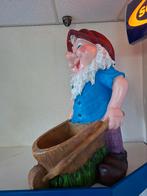 Grote tuinkabouter met kruiwagen 115 cm groot, Ophalen, Nieuw, Kunststof