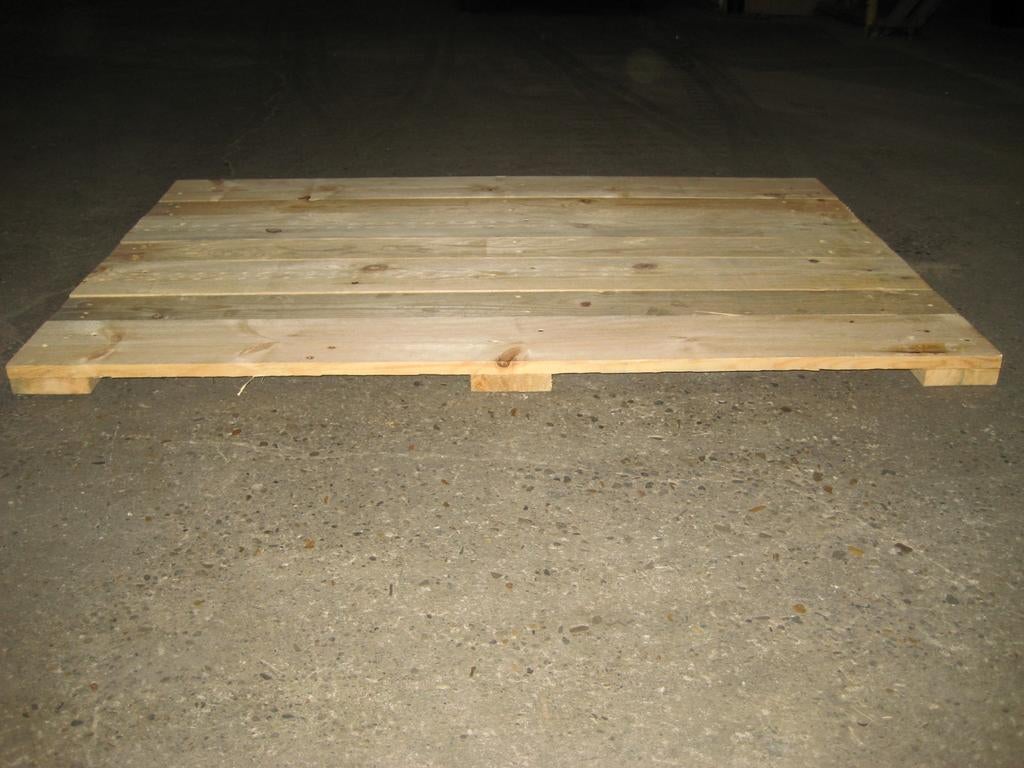 Voortentvlonders houten vlonders, Ophalen