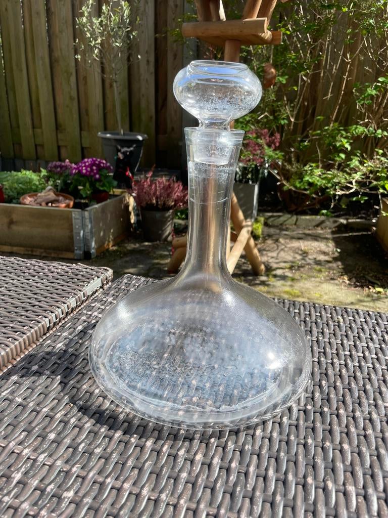 Wijn decanter, Verzamelen, Wijnen, Ophalen of Verzenden, Gebruikt, Frankrijk, Overige typen