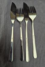 visbestek en taartvorkjes, Ophalen of Verzenden, Gebruikt, Rvs of Chroom, Los bestek