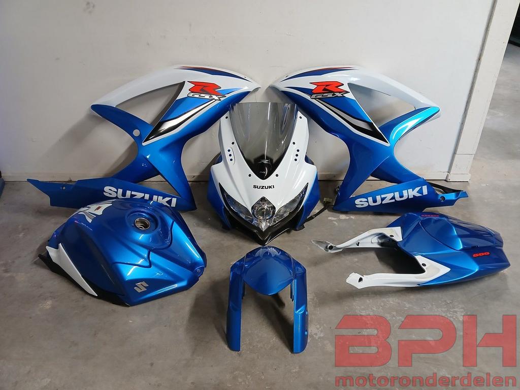 Kappenset / kuipset + tank Suzuki GSX-R 600 K8 K9 L0 2008 t/, Motoren, Onderdelen | Suzuki, Ophalen, Gebruikt, -, -