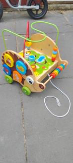 Viga Egel Trekfiguur met Activiteiten, Ophalen, Gebruikt, Overige typen, Met wieltjes