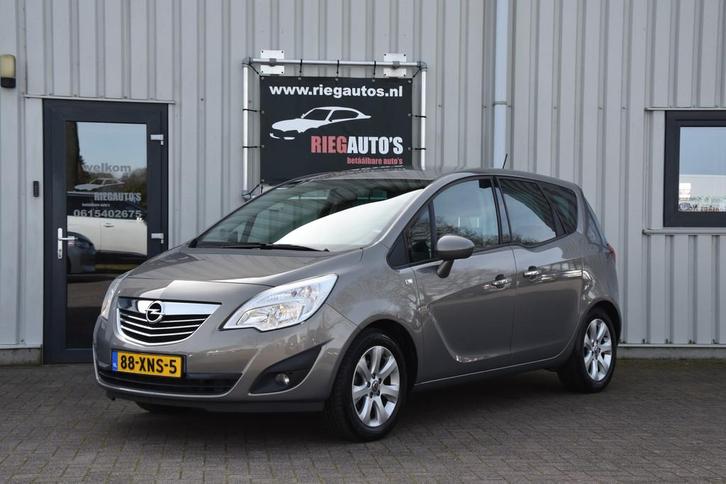 Opel Meriva 1.4 Turbo Cosmo. Hoogzit, Trekhaak, Cruise, Airc, Auto's, Opel, Bedrijf, Te koop, Meriva, ABS, Airbags, Airconditioning