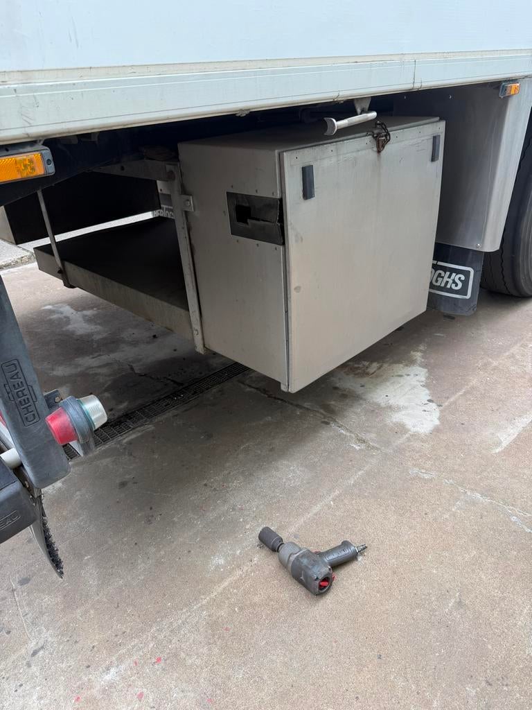 Pompwagen kist voor onder een trailer, Ophalen, Gebruikt