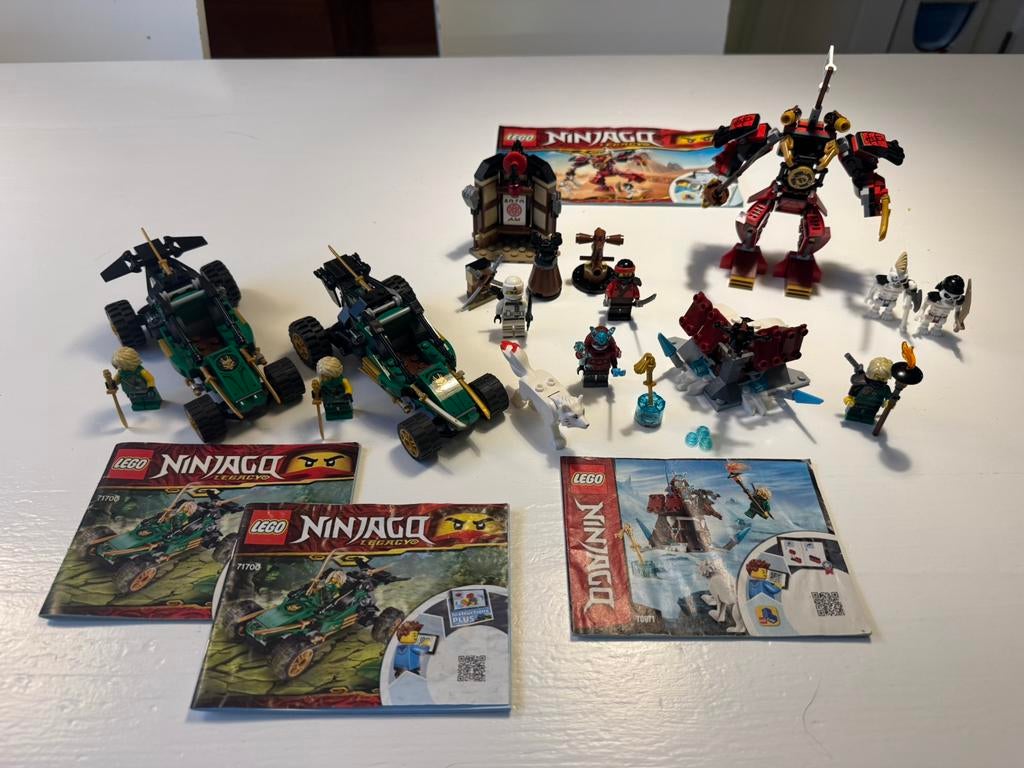 Lego ninjsgo partij, Compleet, Lego, Ophalen of Verzenden, Zo goed als nieuw