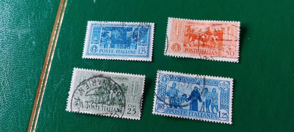 Italië, Ophalen of Verzenden, Gestempeld