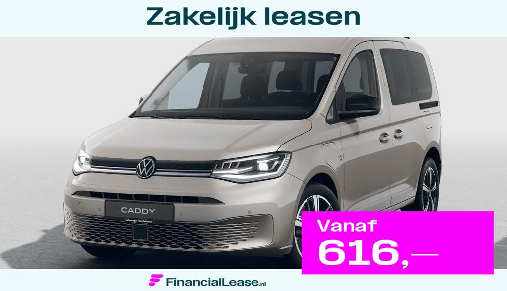 Volkswagen Caddy Kombi L1H1 1.5TSI PHEV eHybrid 19,7kWh 115P, Automaat, 12 maanden, Beige, Bedrijf
