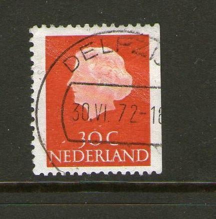 cilinderstempel DELFZIJL op nvph 624bK, Postzegels en Munten, Postzegels | Nederland, Ophalen of Verzenden, Na 1940, Gestempeld