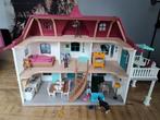 Schleich woonhuis Landhuis, Ophalen of Verzenden, Zo goed als nieuw, Poppenhuis