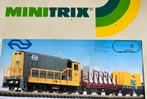 Minitrix NS Goederentrein, Gelijkstroom, Trix, Wagon, Ophalen of Verzenden