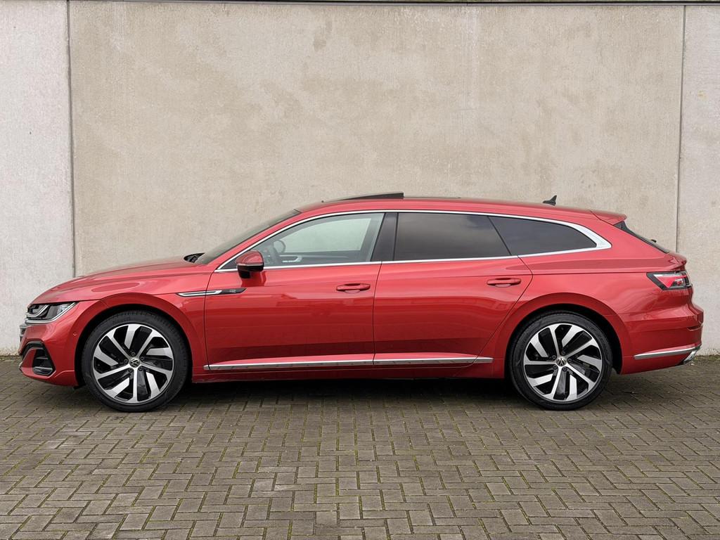 VW Arteon 1.4 TSI eHybrid R-Line Pano Leder Massage IQ 19'', Auto's, Volkswagen, Arteon, Gebruikt, 1709 kg, Hybride Elektrisch/Benzine