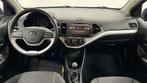 Kia Picanto 1.0 CVVT ComfortLine AIRCO TREKHAAK 107000 KM., Auto's, Euro 5, Stof, Gebruikt, Zwart