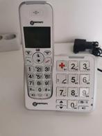 Geemarc Dect Telefoon voor Senioren, Telecommunicatie, Vaste telefoons | Handsets en Draadloos, Ophalen of Verzenden, Gebruikt