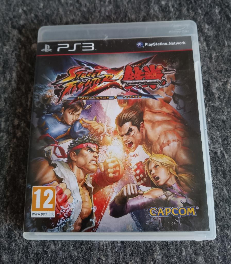 Street Fighter X Tekken  playstation3  ps3, Ophalen, Vechten, 2 spelers, Zo goed als nieuw