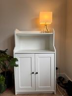 IKEA HAUGA white cabinet with 2 doors, Ophalen, Gebruikt