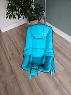 Topmark Wipstoel in turquoise, Gebruikt, Verstelbaar, Wipstoel, Ophalen of Verzenden