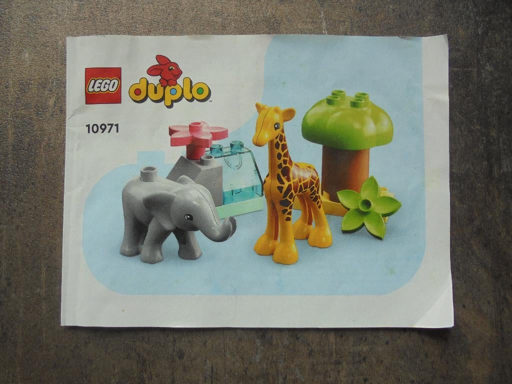 Lego Duplo Building Instruction 10971 (zie foto's), Ophalen of Verzenden, Gebruikt, Overige typen, Duplo