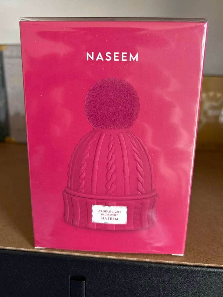 Naseem Candle Light in December parfum 80ml, Ophalen of Verzenden, Nieuw
