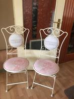 Leuke brocante stoelen voor in de serre, Ophalen, Gebruikt, Overige materialen