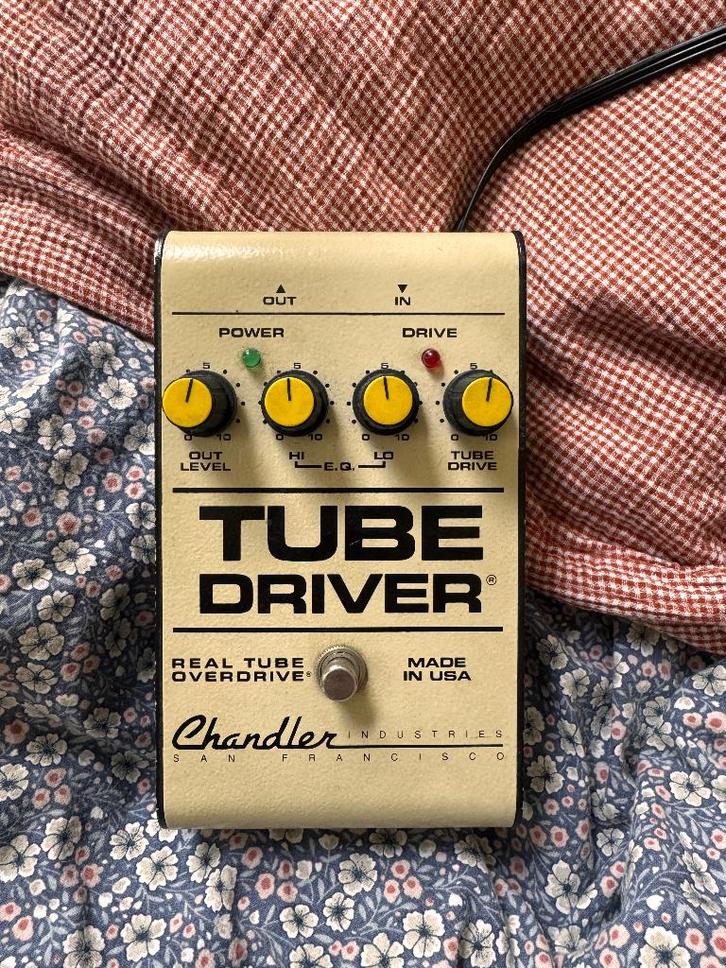 Chandler Tube Driver, Muziek en Instrumenten, Effecten, Gebruikt, Distortion, Overdrive of Fuzz, Ophalen of Verzenden