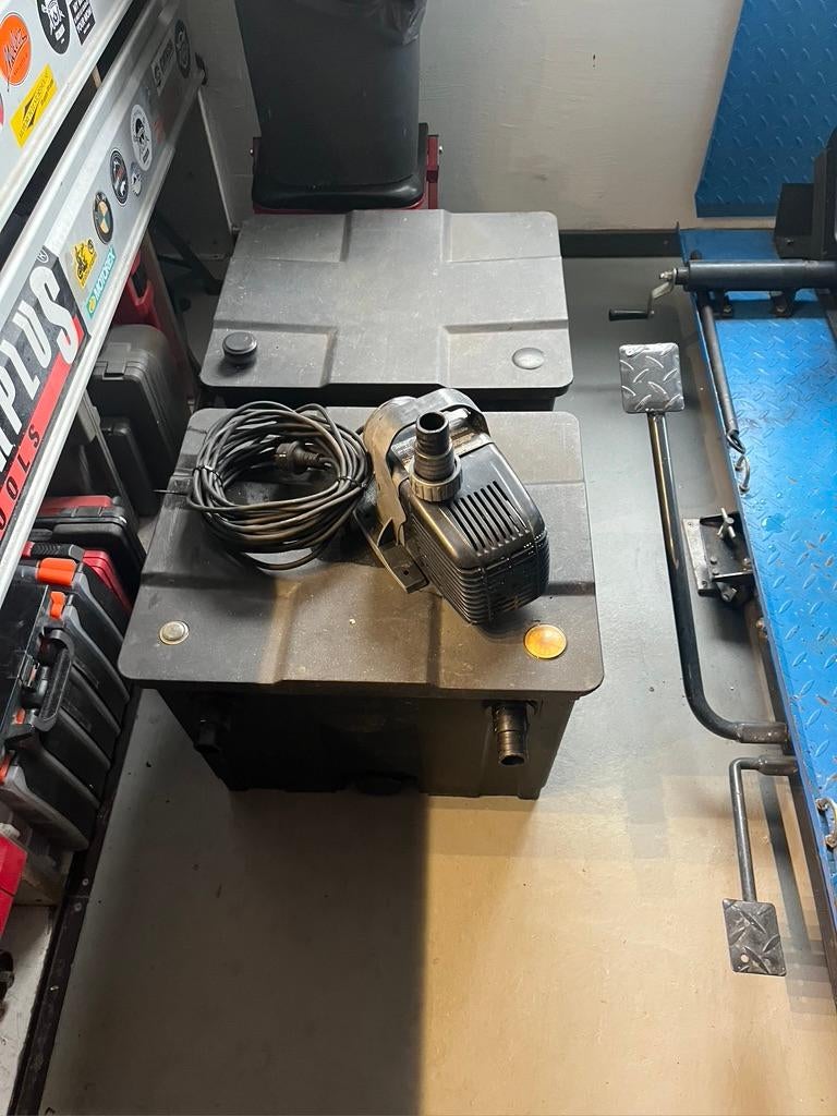 Waterland 2 kamer filter met pomp en uv lamp, Ophalen, Gebruikt, Vijverfilter