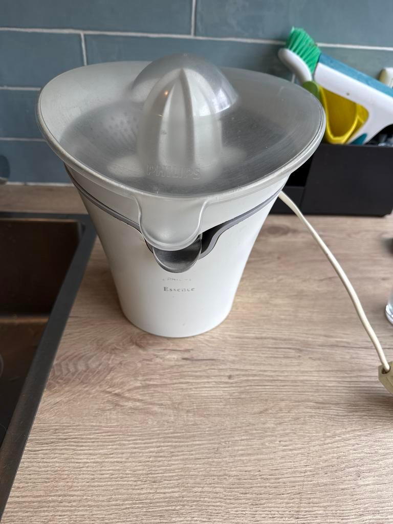 Philips Essence sapcentrifuge - Perfect voor vers sap!, Witgoed en Apparatuur, Juicers, Ophalen of Verzenden, Gebruikt, Elektrisch
