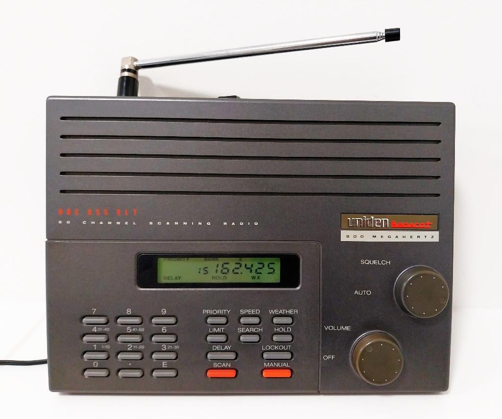 Uniden Bearcat BC-855XLT Radio Scanner, Ophalen of Verzenden, Zo goed als nieuw, 30 tot 200 kanalen