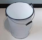 emaille witte 10 liter emmer, Ophalen of Verzenden