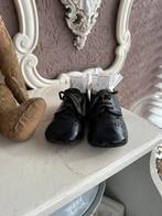 Oude zwarte leren kinderschoentjes, Ophalen of Verzenden